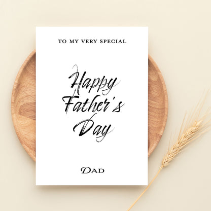 Fathers Day Dad Greeting Card